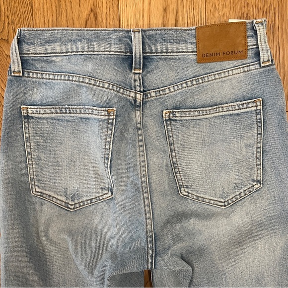 DENIM FORUM | The Yoko High Rise Slim High Waisted Jeans - Picture 11 of 14